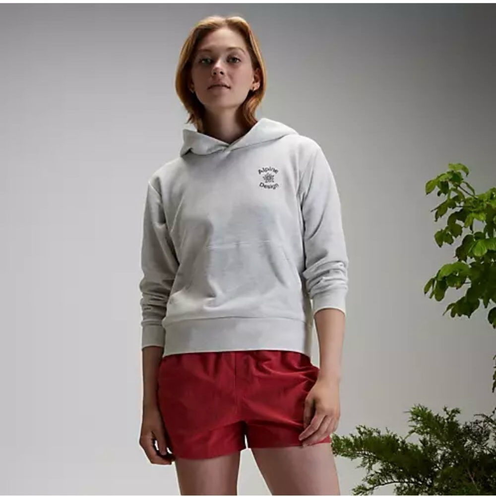 Alpine Design Light Gray Hoodie for Women NWT Size Med.